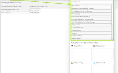 Business Intelligence Tabele Przestawne enova365_3