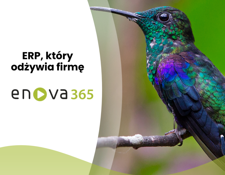 ERP, który odżywia firmę - kampania enova365